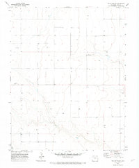 Two Buttes SE 1971 topographic map thumbnail