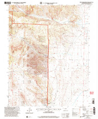 Twin Mountains SE 2001 topographic map thumbnail