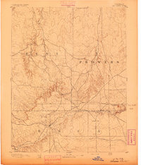 Two Butte 1893 topographic map preview