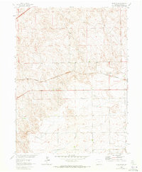 Uhler Ranch 1962 topographic map thumbnail