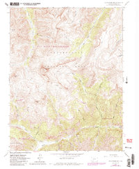 Uncompahgre Peak 1963 topographic map thumbnail