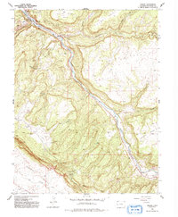 Uravan 1960 topographic map thumbnail