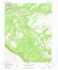 Uravan 1960 topographic map preview