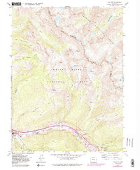 Vail East 1970 topographic map thumbnail