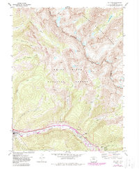 Vail East 1970 topographic map thumbnail