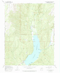 Vallecito Reservoir 1964 topographic map thumbnail