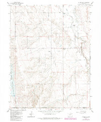 Vallery SE 1965 topographic map thumbnail