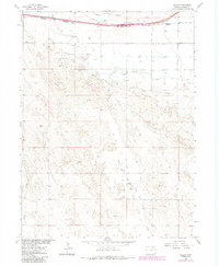 Vallery 1963 topographic map thumbnail