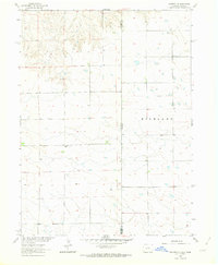 Venango NE 1962 topographic map preview
