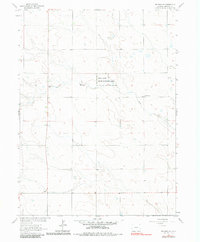 Venango SW 1962 topographic map thumbnail