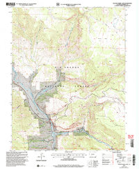 Wagon Wheel Gap 2001 topographic map thumbnail