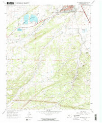 Walsenburg South 1963 topographic map thumbnail