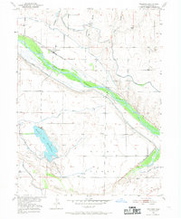Weldona 1951 topographic map thumbnail