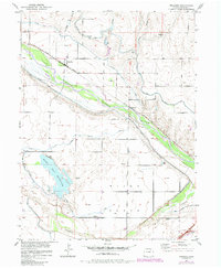 Weldona 1971 topographic map thumbnail
