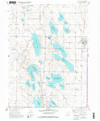 Wellington 1960 topographic map thumbnail