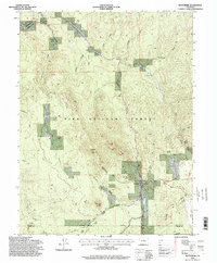 Westcreek 1994 topographic map thumbnail