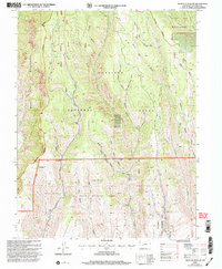 West Elk Peak SW 2001 topographic map thumbnail