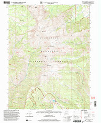 West Elk Peak 2001 topographic map thumbnail