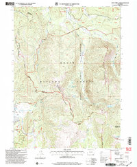 West Fork Lake 2000 topographic map thumbnail