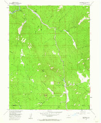 Westcreek 1956 topographic map thumbnail
