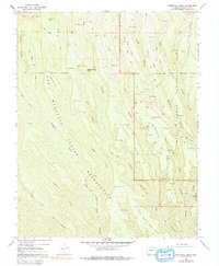 Wetherill Mesa 1966 topographic map thumbnail