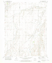 Wetzel Creek 1973 topographic map thumbnail