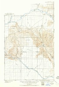 White River 1907 topographic map preview