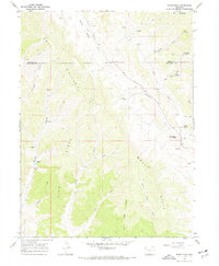 White Rock 1966 topographic map thumbnail