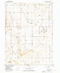 Wild Horse Lake 1951 topographic map thumbnail