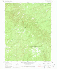 Windy Point 1960 topographic map thumbnail
