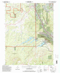 Woodland Park 1994 topographic map thumbnail