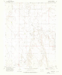 Woodrow 1973 topographic map thumbnail