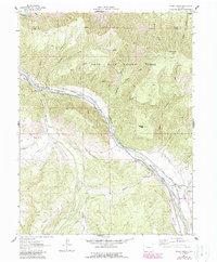 Woody Creek 1961 topographic map thumbnail