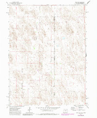 Wray NE 1971 topographic map thumbnail
