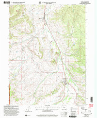 Yampa 2000 topographic map thumbnail