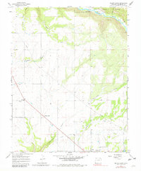 Yellow Jacket 1965 topographic map thumbnail