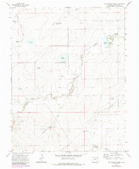 Yellowbank Creek 1970 topographic map thumbnail