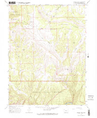 Zenobia Peak 1966 topographic map thumbnail
