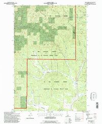 Abes Knob 1994 topographic map thumbnail