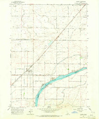 Acequia 1964 topographic map thumbnail