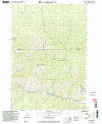 Acorn Butte 2004 topographic map thumbnail