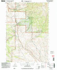 Advent Gulch 2004 topographic map thumbnail