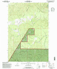Alder Creek Flats 1994 topographic map thumbnail