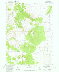 Almo 1968 topographic map thumbnail