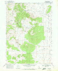 Almo 1968 topographic map thumbnail
