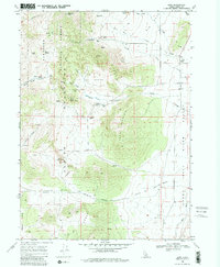 Almo 1968 topographic map thumbnail