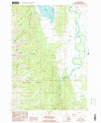 Alpha 1985 topographic map thumbnail