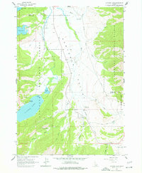 Alturas Lake 1963 topographic map thumbnail