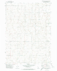 American Falls NW 1971 topographic map thumbnail