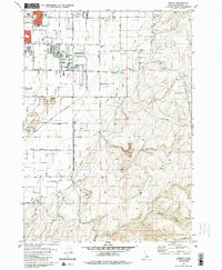 Ammon 1981 topographic map thumbnail